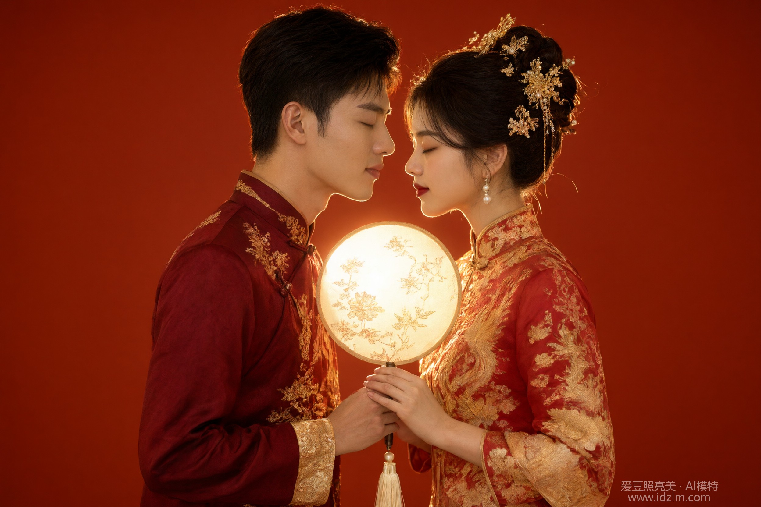 中式婚纱照
