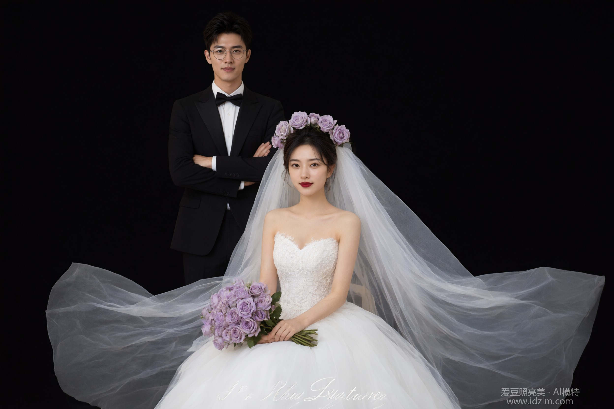 韩式极简婚纱照