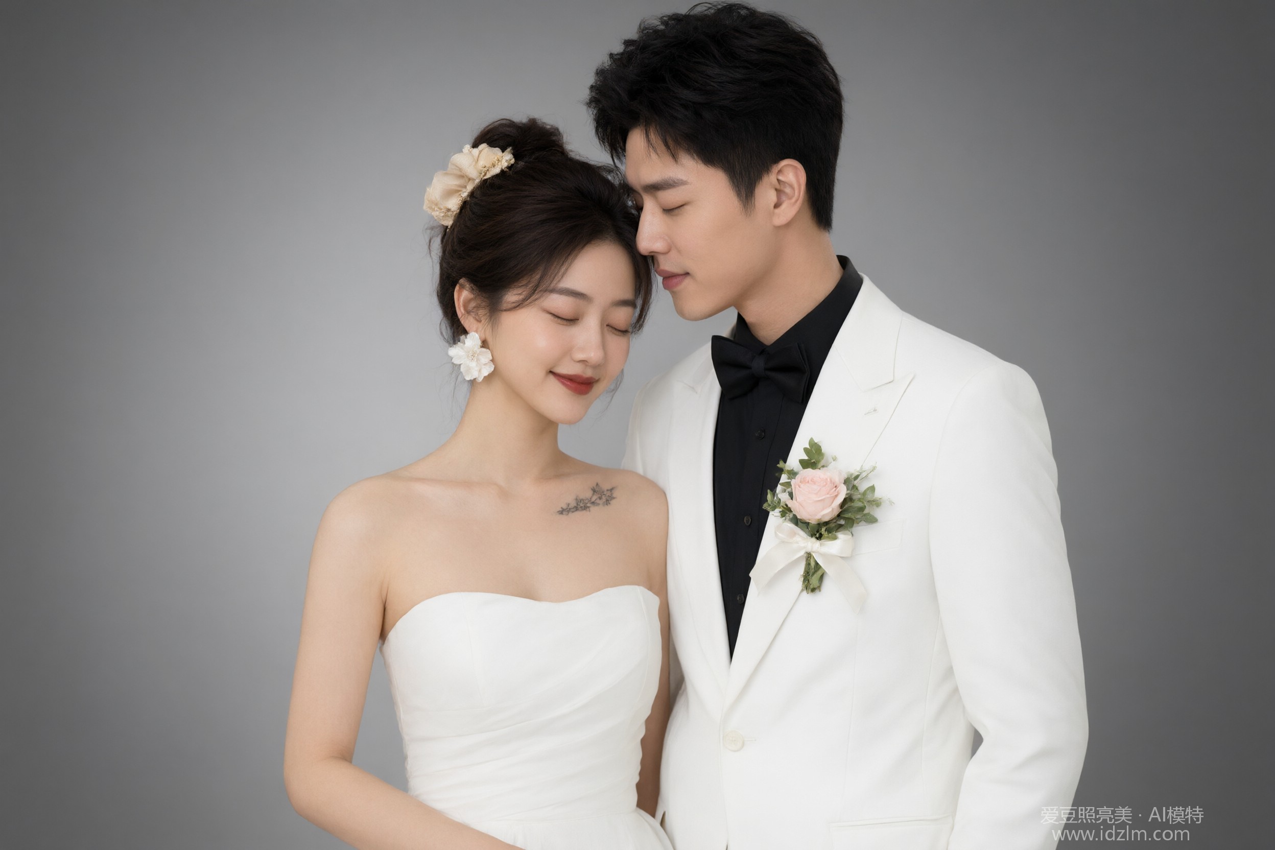 简约婚纱照