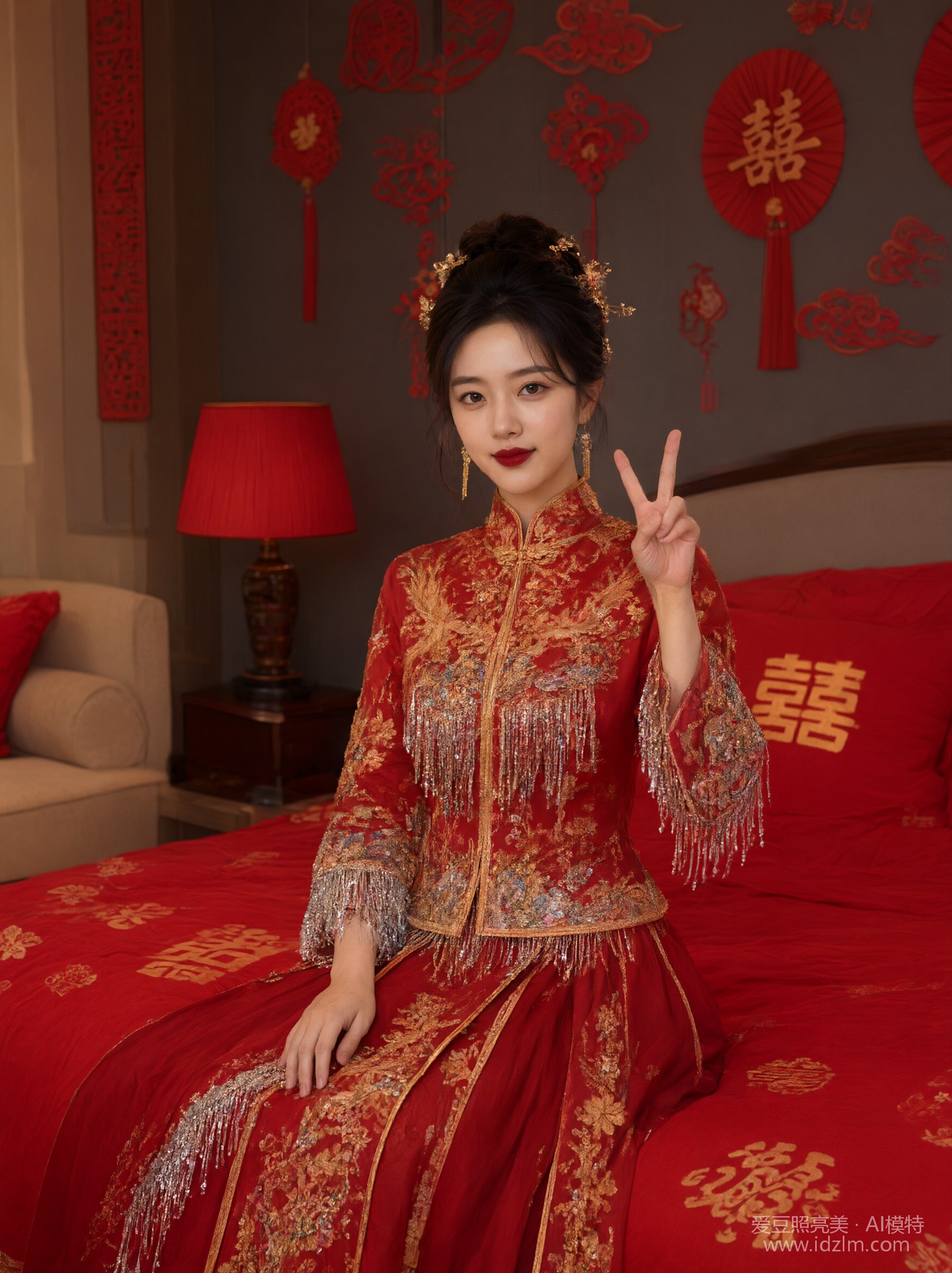 中式新娘写真