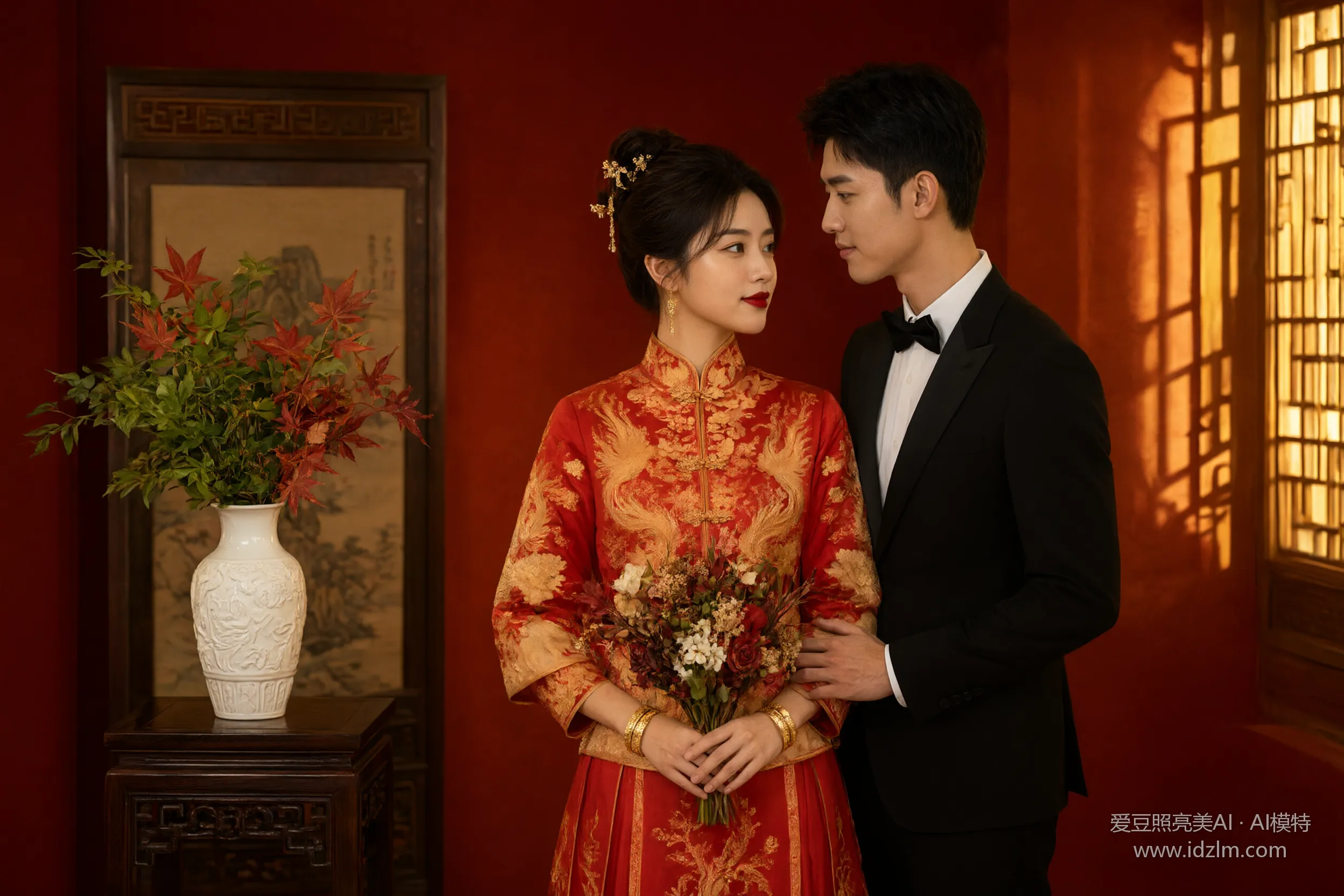 新中式婚纱照