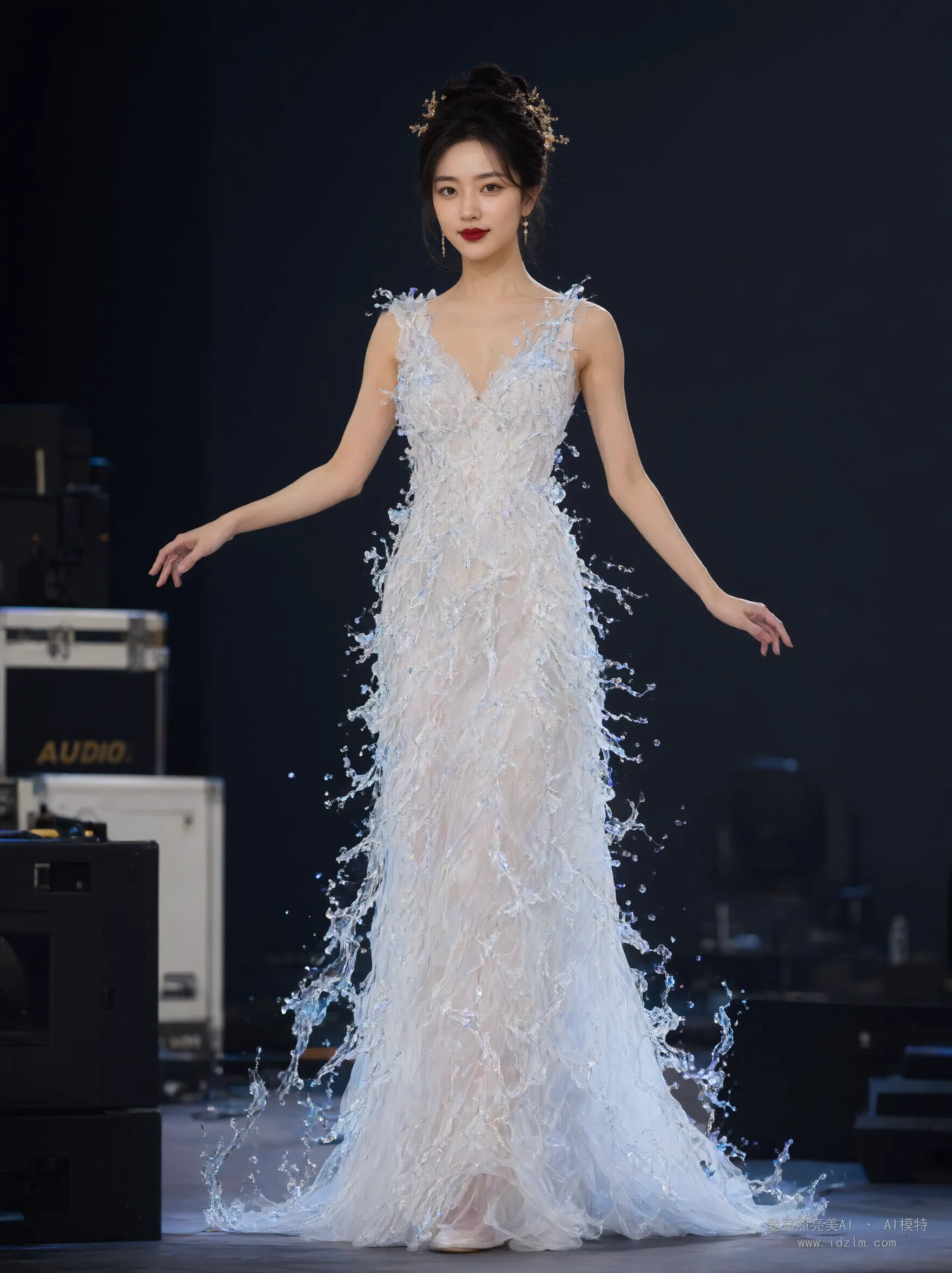 水花礼服