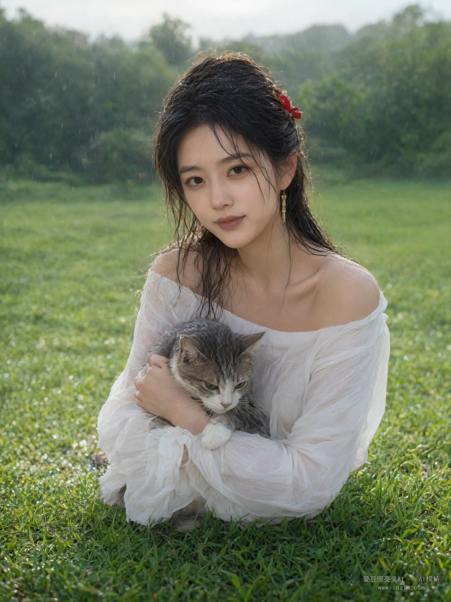 雨后清新写真
