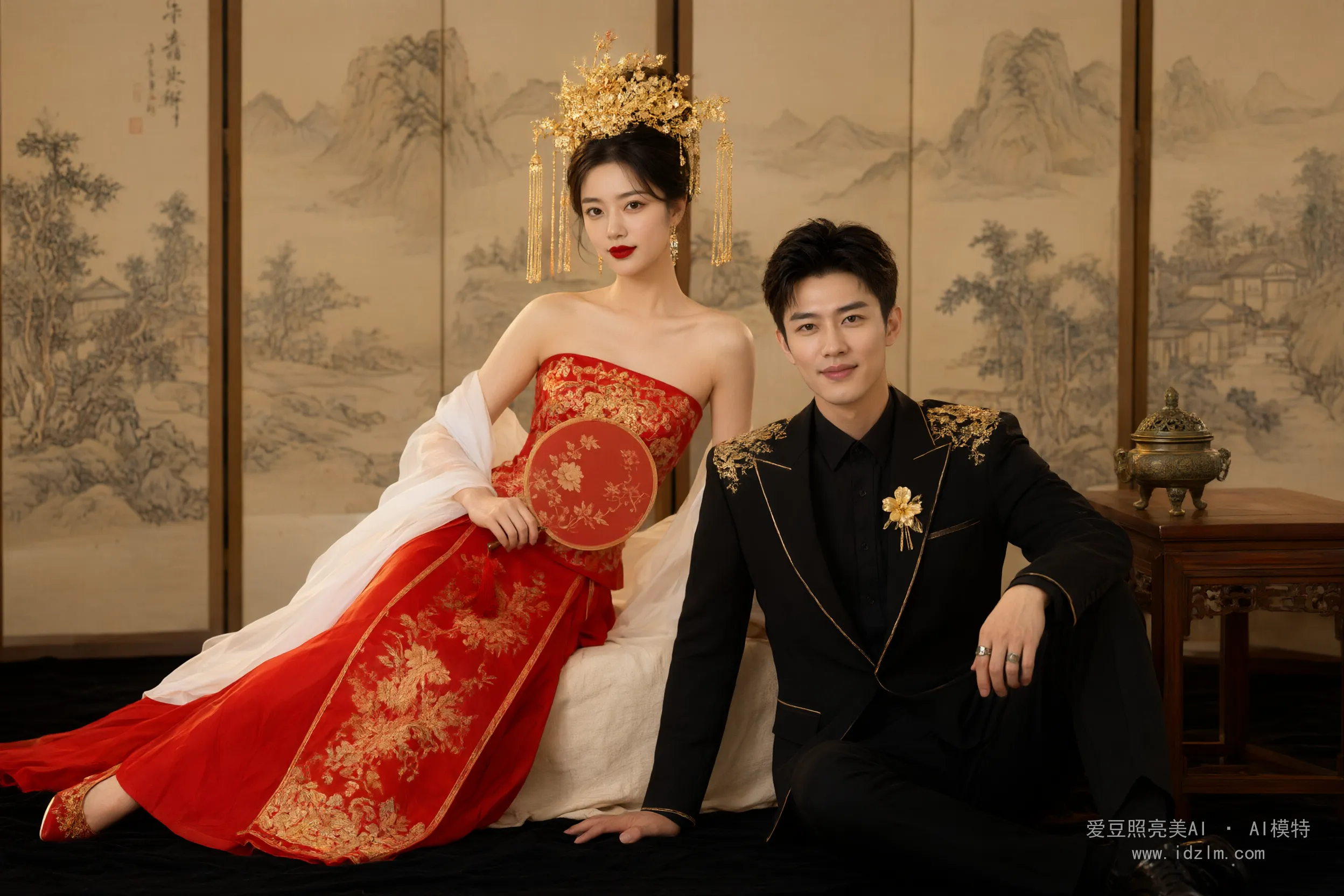 新中式婚纱照
